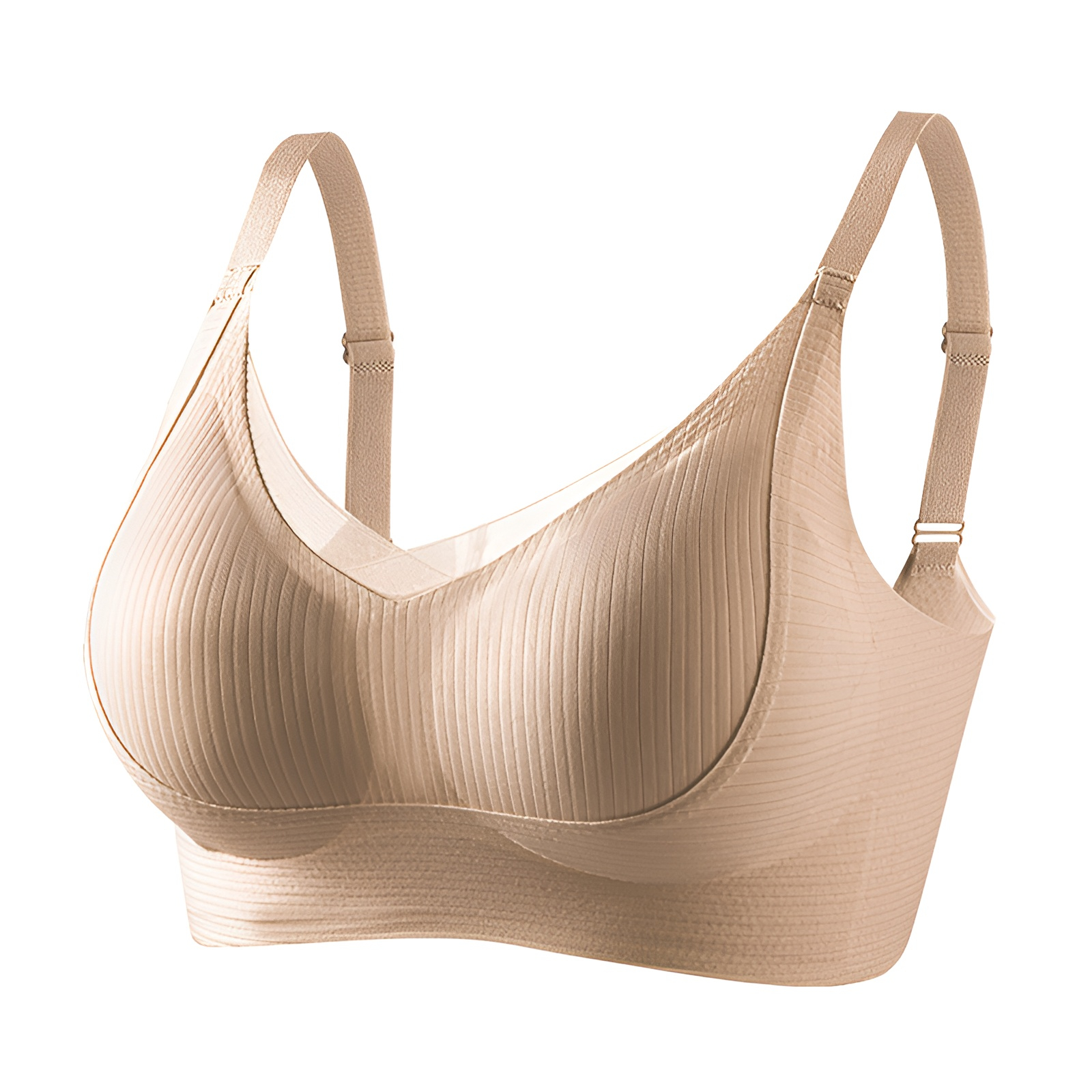 Veimia-リフティングシームレススポーツブラは、垂れ下がりを防ぎ、脇乳を集め、大きな胸を小さな胸に見せ、集めて寝る調整ブラジャー