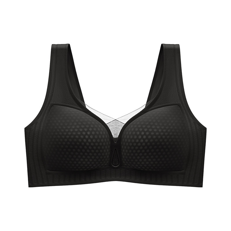 Veimia-JP-ソフトサポート涼感ホールカップシームレスブラジャー