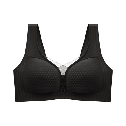 Veimia-JP-ソフトサポート涼感ホールカップシームレスブラジャー