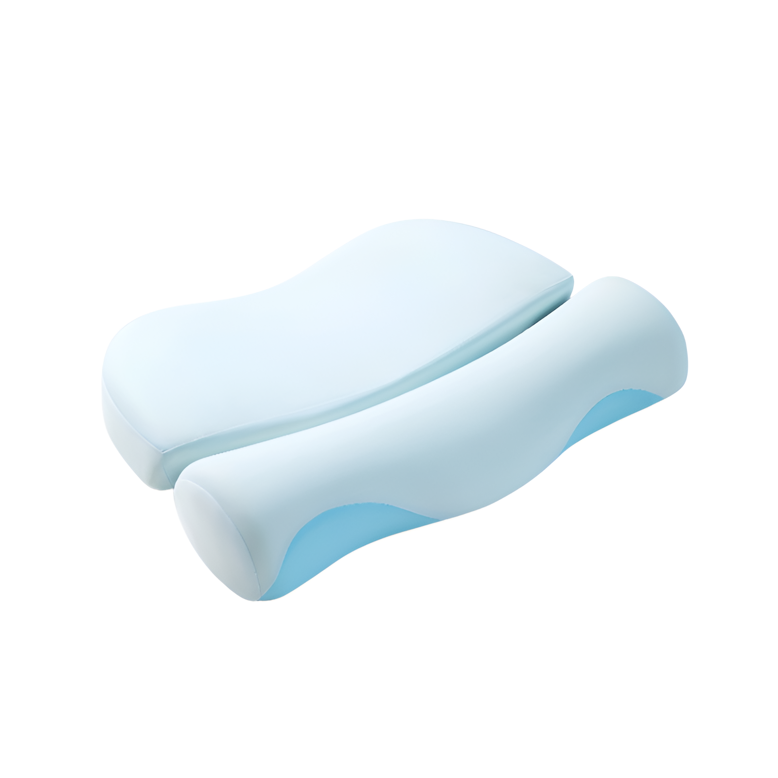 頸椎を保護し、睡眠を助けるアンチアーチ枕、家庭用の特別な枕コアのペア、成人男性用円筒形メモリーフォーム枕コア