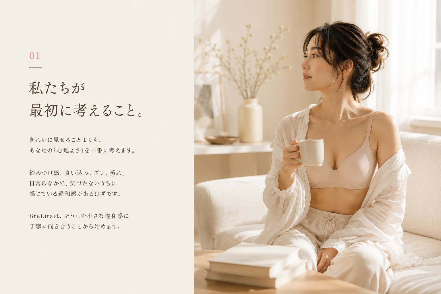 一人ひとり異なる身体とランジェリーのニーズ