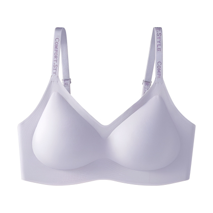 Veimia-JP-小さな胸のギャザー下着女性の快適な通気性のブラジャー反重力女性のブラジャー小さな胸のギャザーブラジャーレターストラップ美しい背中のブラジャー