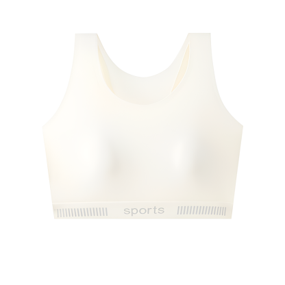 Brelira-JP-通気性のある美しいバックのウサギの耳の軽い胸バインダーシームレススポーツブラ、大きな胸と小さなTシャツの女性の超フラット学生胸バインダー