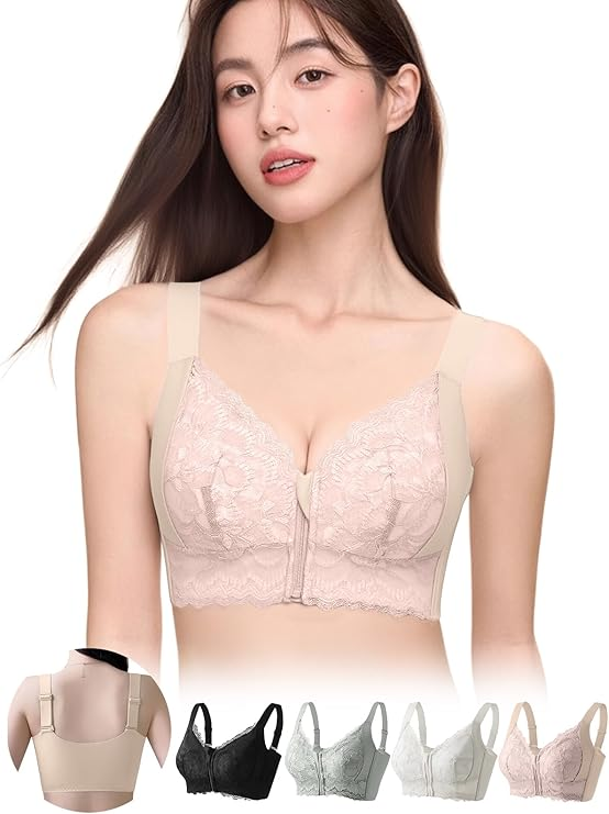 BreLira | フロントジッパーブラ 盛れる 大きいサイズ