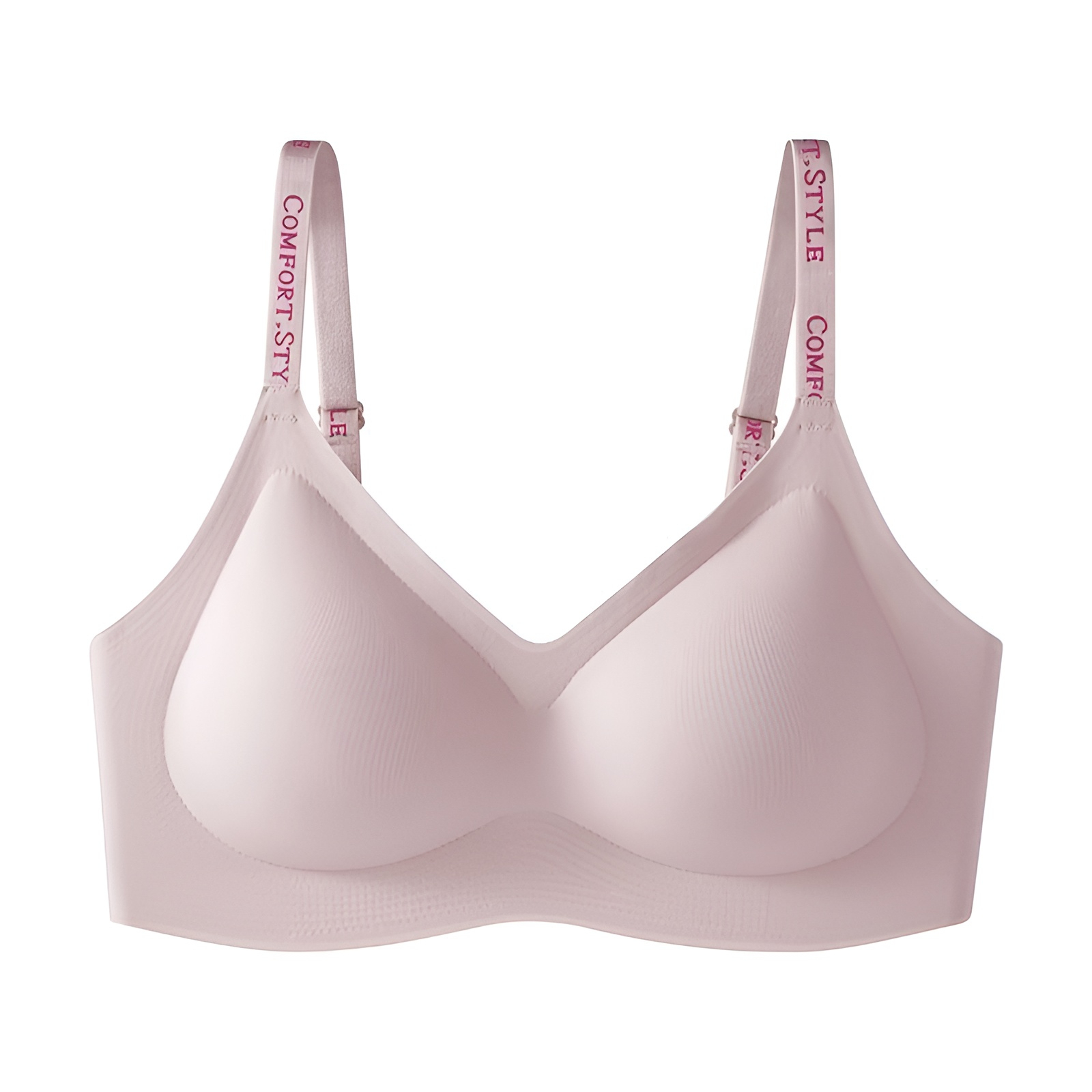 Veimia-JP-小さな胸のギャザー下着女性の快適な通気性のブラジャー反重力女性のブラジャー小さな胸のギャザーブラジャーレターストラップ美しい背中のブラジャー