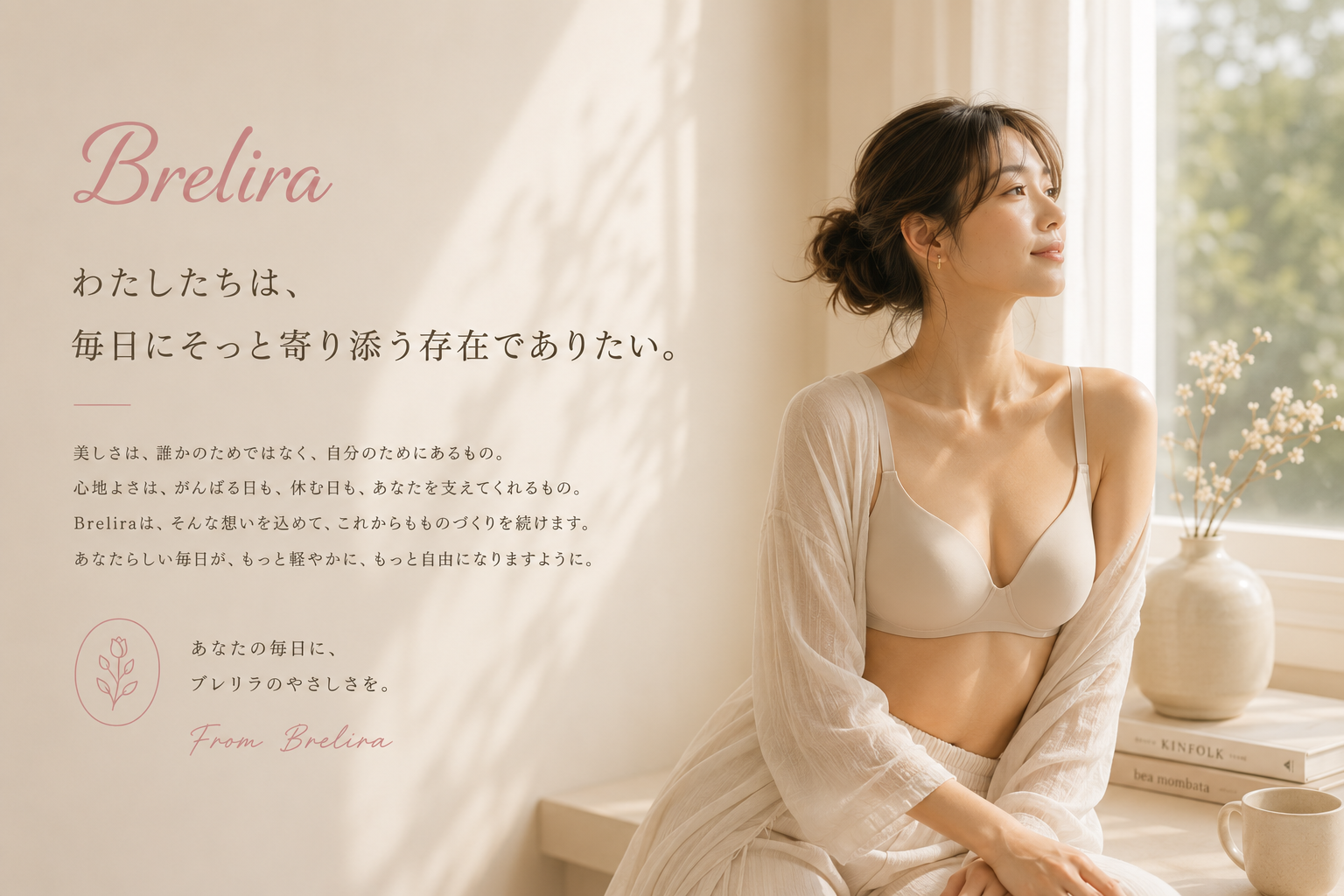 機能、快適さ、美しさのバランスを考えるBreLira