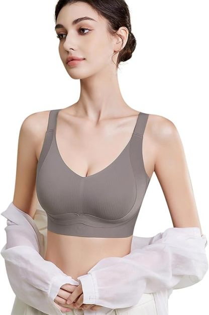 BreLira | 小さく見せるブラ シームレス 脇高補正