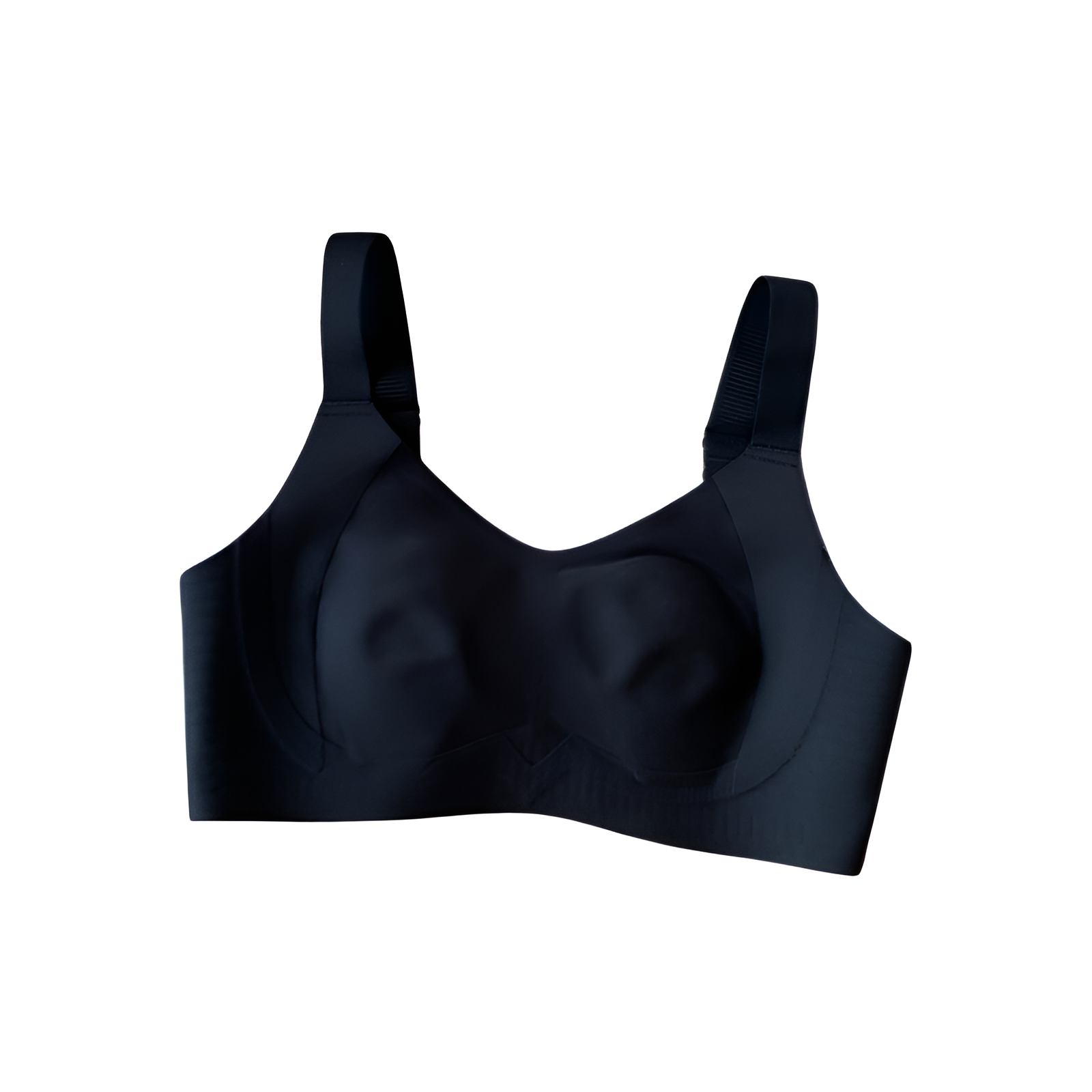 大きな胸を持つ女性のための薄いシームレス下着、小さくてスリム、縁なし、ウサギの耳カップ、横乳と垂れ防止、大きいサイズのブラジャー