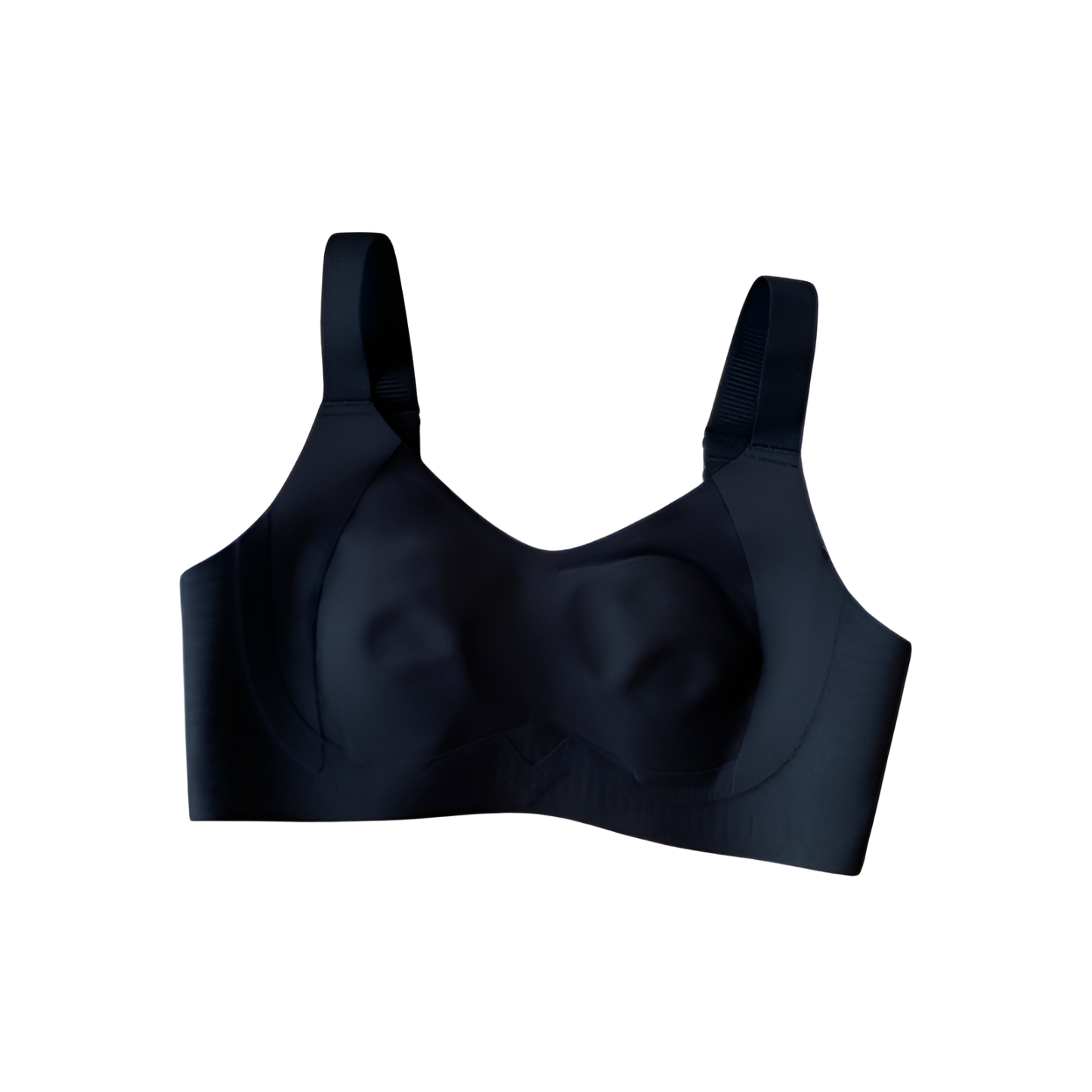 大きな胸を持つ女性のための薄いシームレス下着、小さくてスリム、縁なし、ウサギの耳カップ、横乳と垂れ防止、大きいサイズのブラジャー