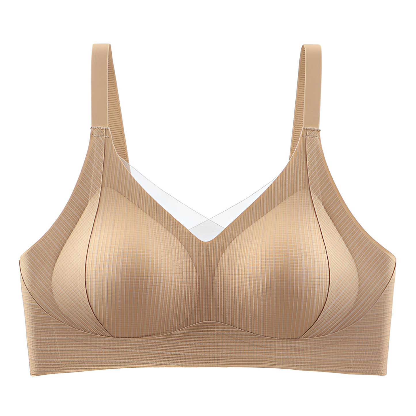 [Brelia-jp] ゼリーストリップスリフト女神下着小さな胸プッシュアップ抗垂れ半固定カップサイド乳房シームレスブラジャー