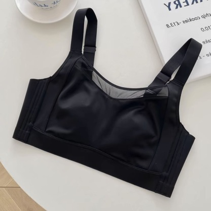 【胸を小さく見せる】ノンワイヤーフルカップ垂れ防止ブラ