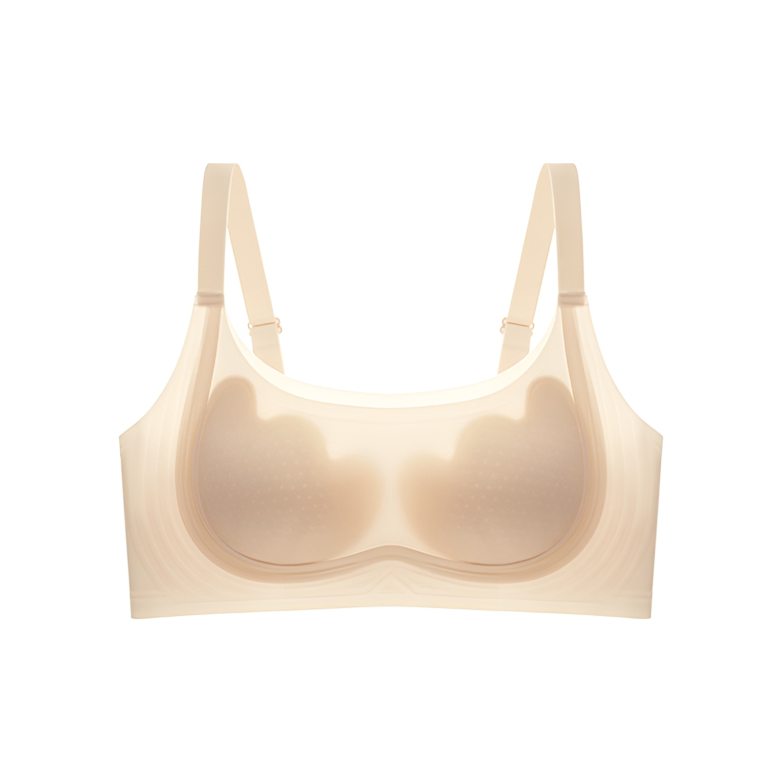 Brelira-JP-女性用スリミング花柄ウサギ耳カップ下着、薄型スタイル、大きな胸、小さな氷の感覚、超薄型スタイル、持ち上げ調整ブラジャー