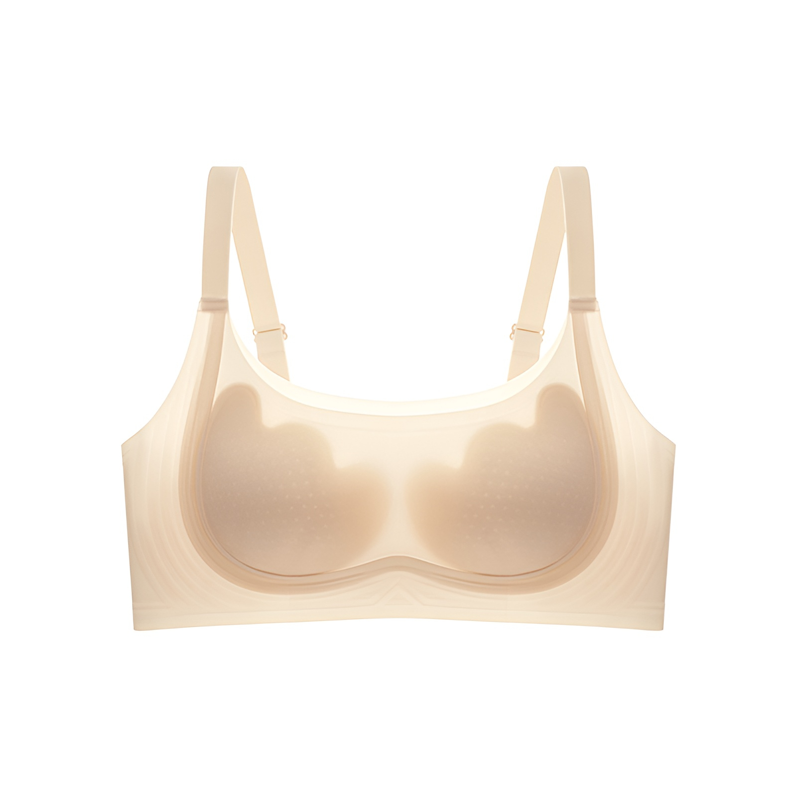 Brelira-JP-女性用スリミング花柄ウサギ耳カップ下着、薄型スタイル、大きな胸、小さな氷の感覚、超薄型スタイル、持ち上げ調整ブラジャー