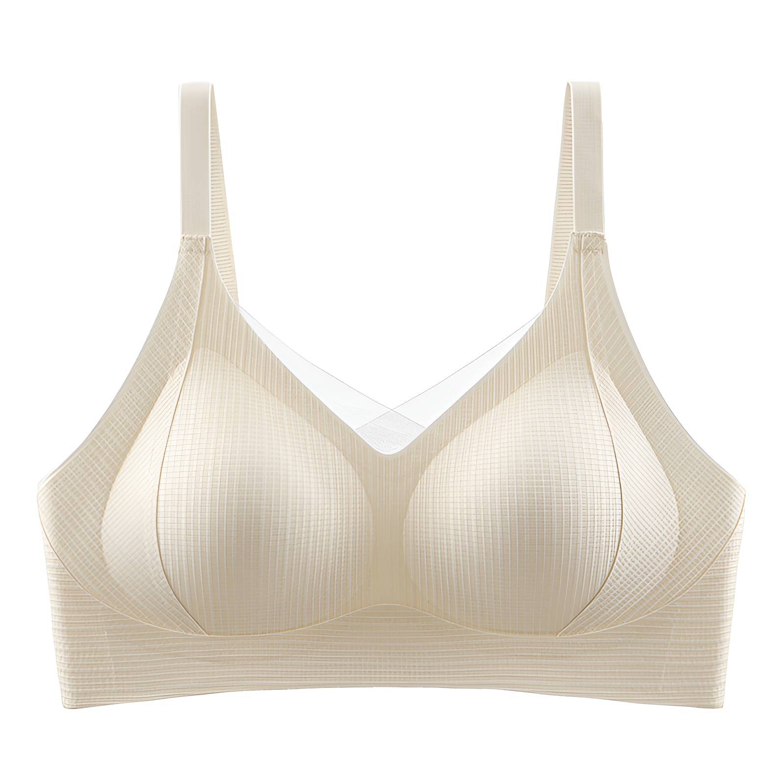 [Brelia-jp] ゼリーストリップスリフト女神下着小さな胸プッシュアップ抗垂れ半固定カップサイド乳房シームレスブラジャー