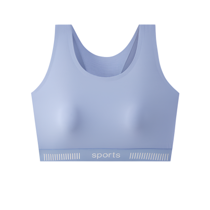 Brelira-JP-通気性のある美しいバックのウサギの耳の軽い胸バインダーシームレススポーツブラ、大きな胸と小さなTシャツの女性の超フラット学生胸バインダー