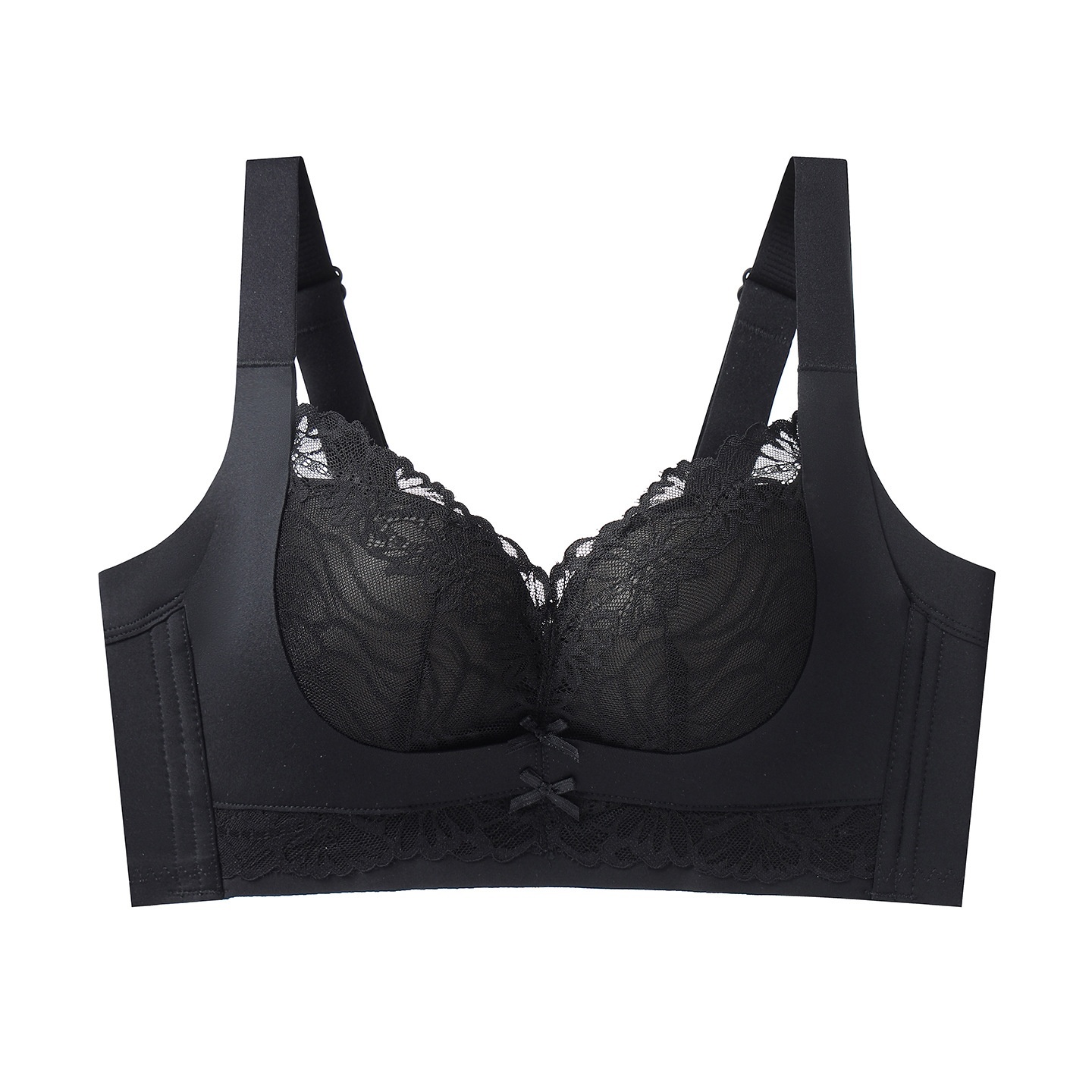 オリジナルの非磁性女性用下着、小胸用プッシュアップブラ、脇乳をサポート、リフトアップしてたるみを防止、ファンデーションのようなシェイプアップブラ。