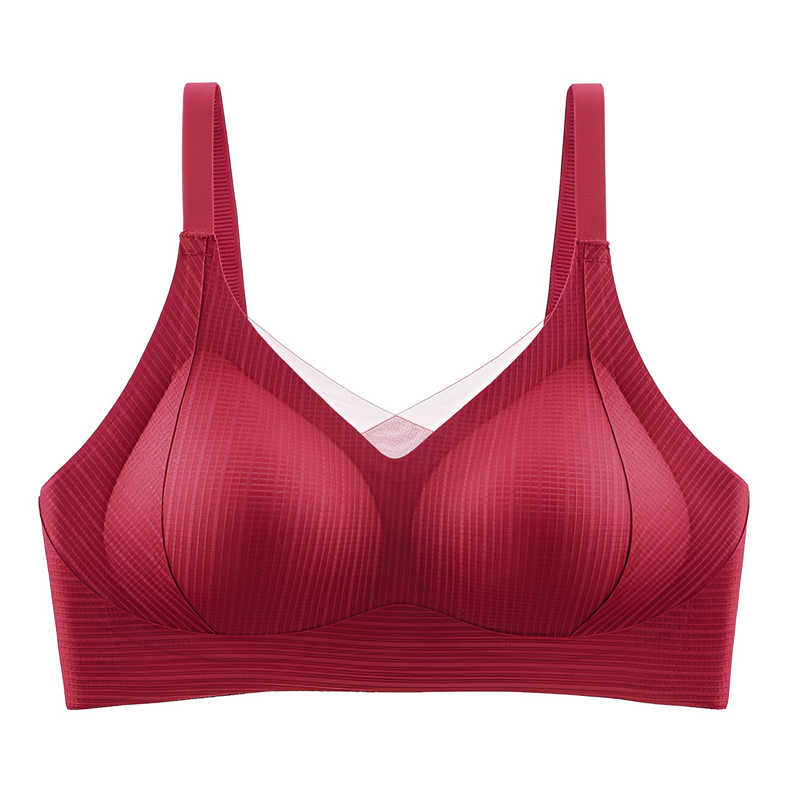 [Brelia-jp] ゼリーストリップスリフト女神下着小さな胸プッシュアップ抗垂れ半固定カップサイド乳房シームレスブラジャー