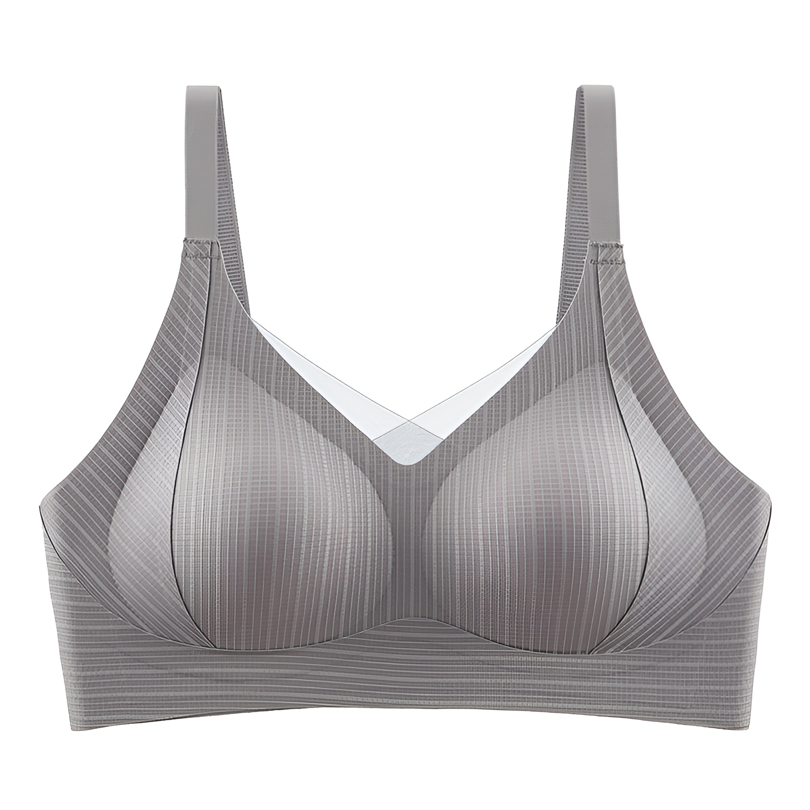 [Brelia-jp] ゼリーストリップスリフト女神下着小さな胸プッシュアップ抗垂れ半固定カップサイド乳房シームレスブラジャー