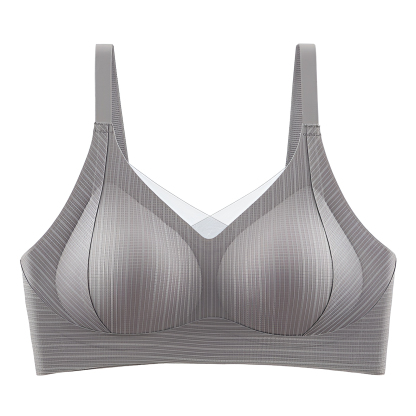 [Brelia-jp] ゼリーストリップスリフト女神下着小さな胸プッシュアップ抗垂れ半固定カップサイド乳房シームレスブラジャー