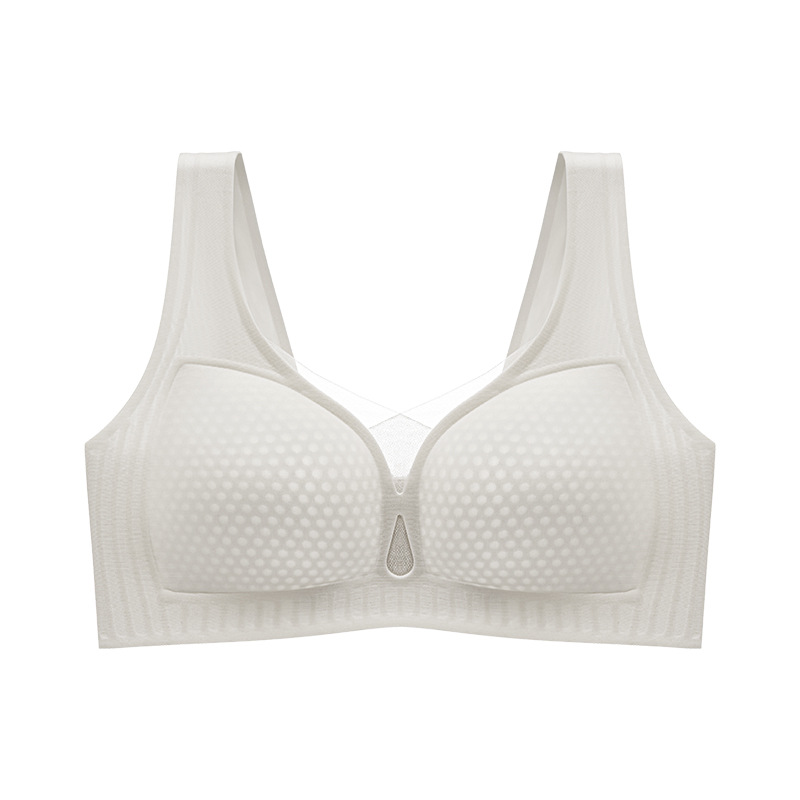 Veimia-JP-ソフトサポート涼感ホールカップシームレスブラジャー