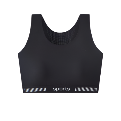 Brelira-JP-通気性のある美しいバックのウサギの耳の軽い胸バインダーシームレススポーツブラ、大きな胸と小さなTシャツの女性の超フラット学生胸バインダー