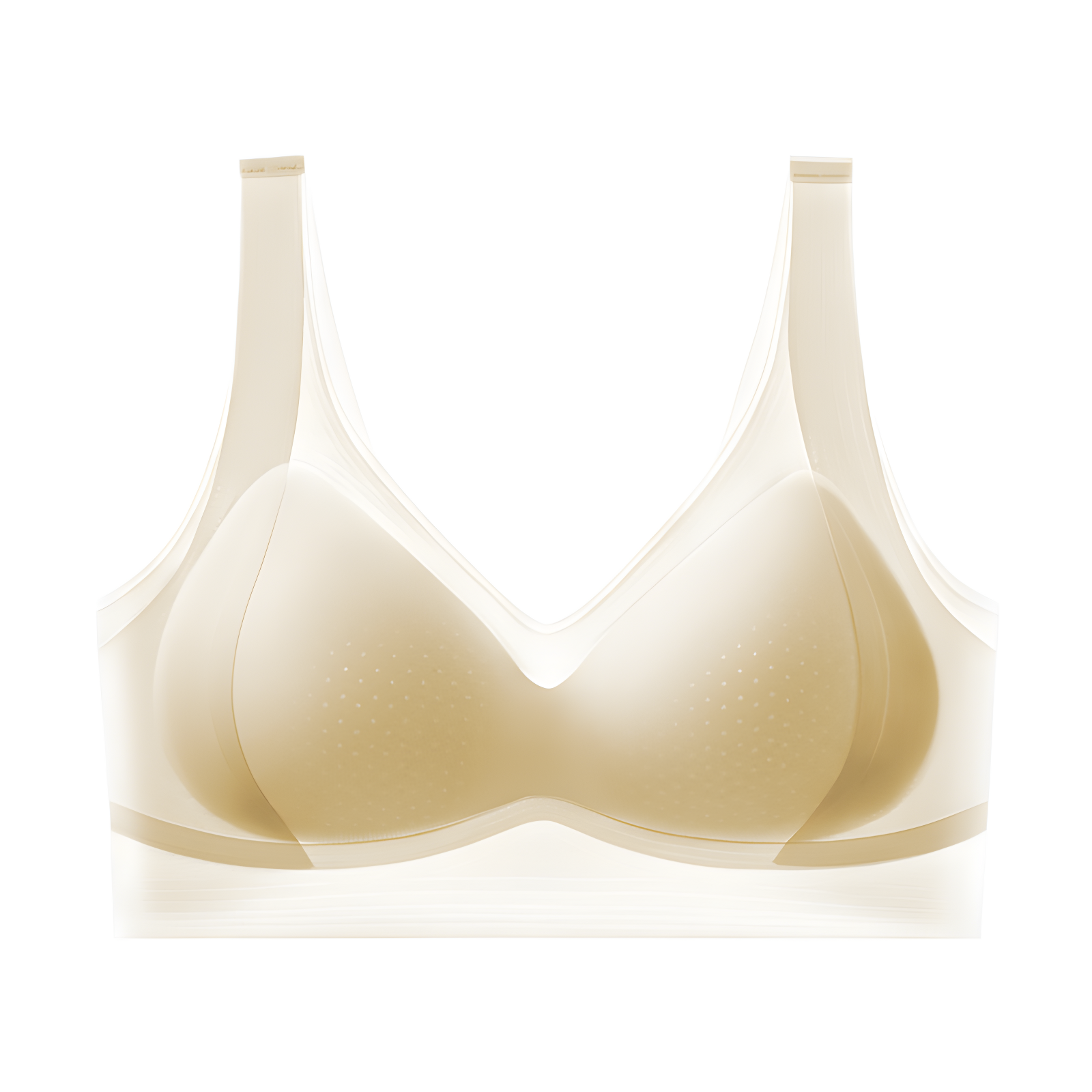 Brelira-JP-シームレスソフトサポートリフティング下着ギャザーなしスチールリングアンチサグベスト薄型固定カップゼリーブラ