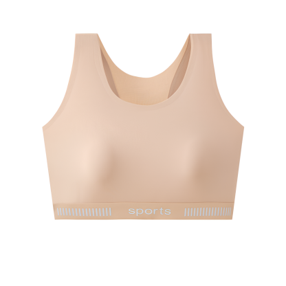 Brelira-JP-通気性のある美しいバックのウサギの耳の軽い胸バインダーシームレススポーツブラ、大きな胸と小さなTシャツの女性の超フラット学生胸バインダー