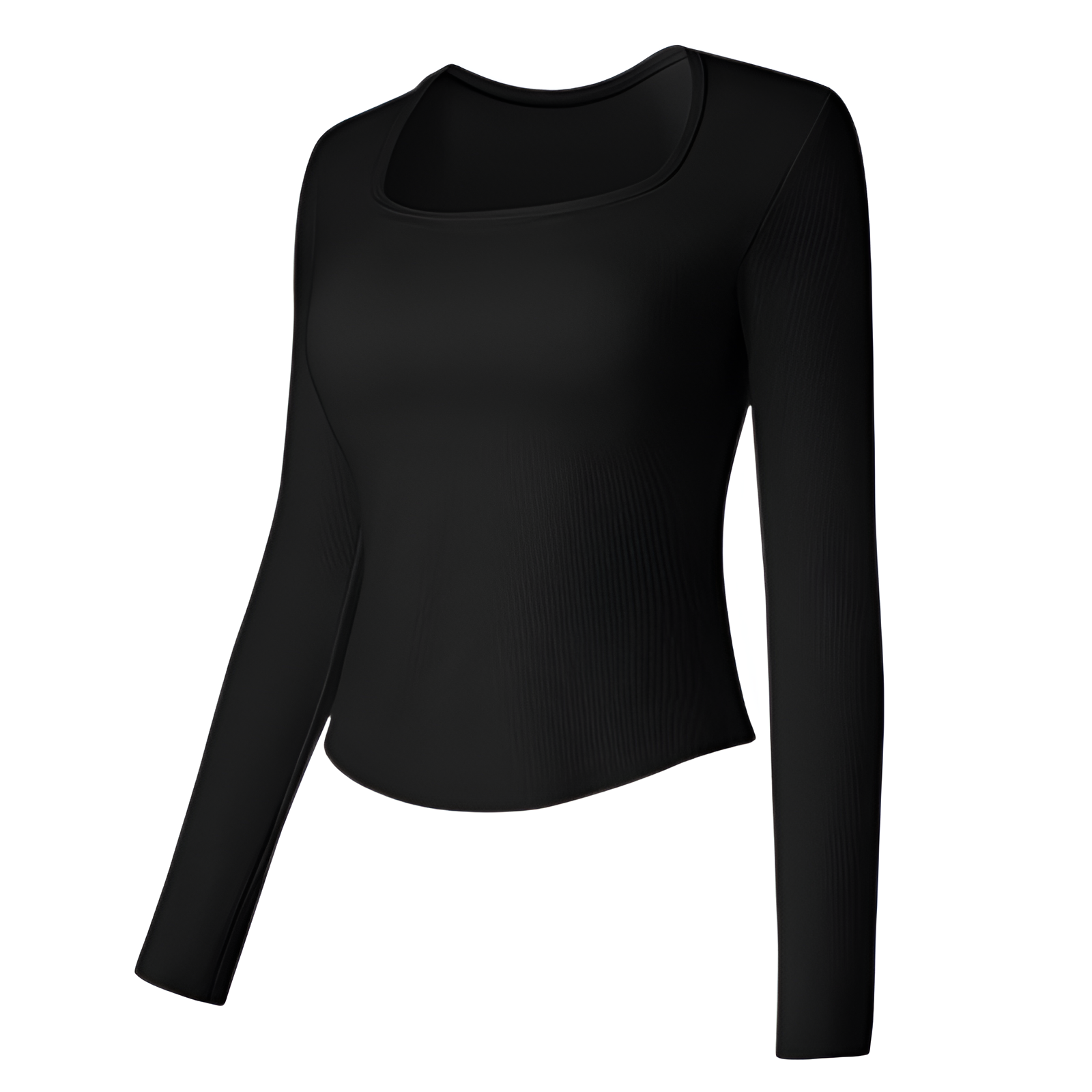 胸パッド付きのレディース保温下着、ウールの肌に優しいアウターウェア、秋冬に適しており、アウターとしてもベースレイヤーとしても着用できます。