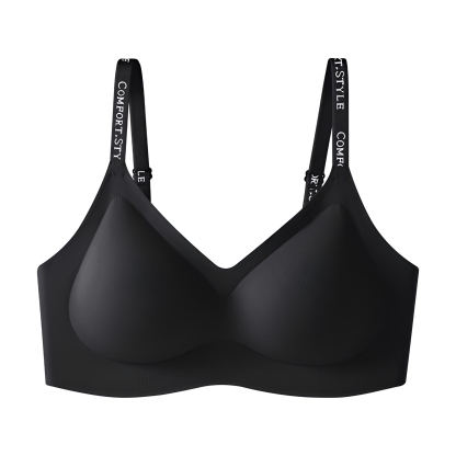 Veimia-JP-小さな胸のギャザー下着女性の快適な通気性のブラジャー反重力女性のブラジャー小さな胸のギャザーブラジャーレターストラップ美しい背中のブラジャー