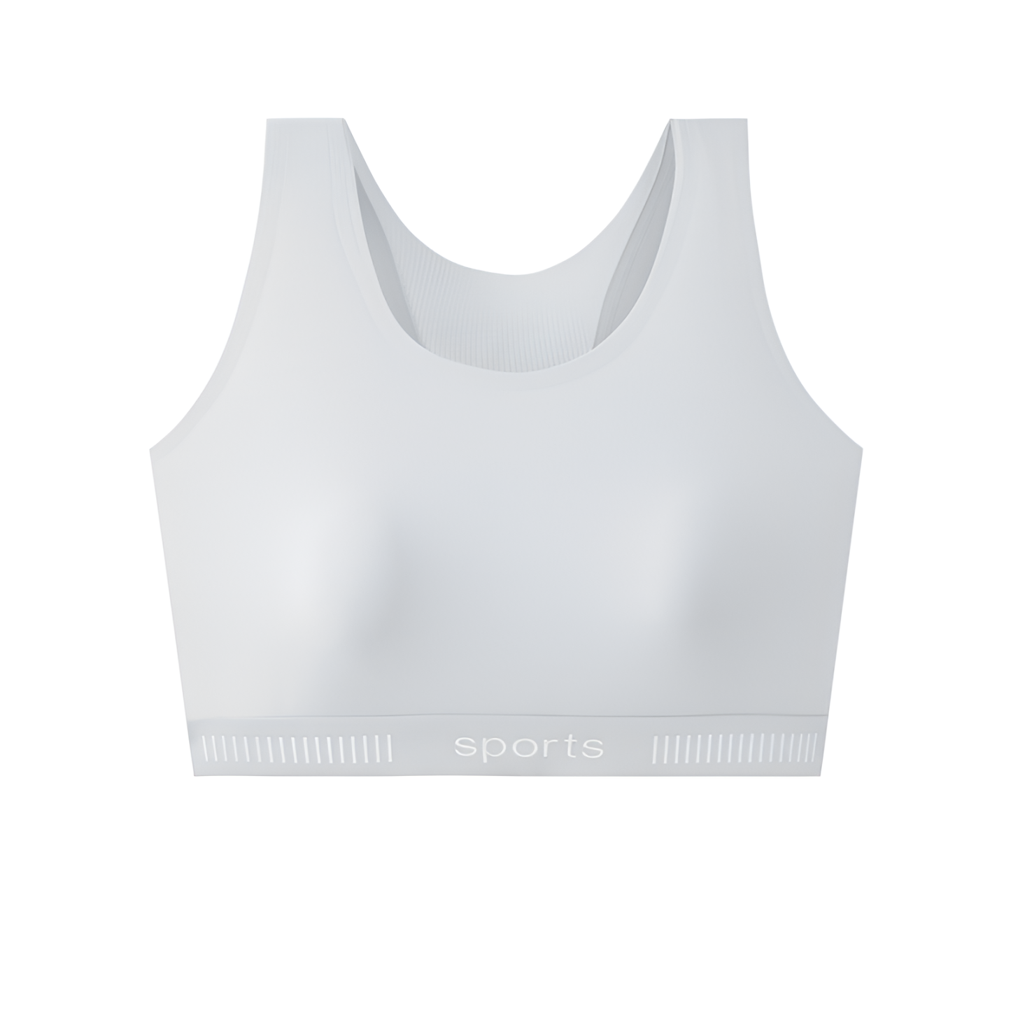 Brelira-JP-通気性のある美しいバックのウサギの耳の軽い胸バインダーシームレススポーツブラ、大きな胸と小さなTシャツの女性の超フラット学生胸バインダー