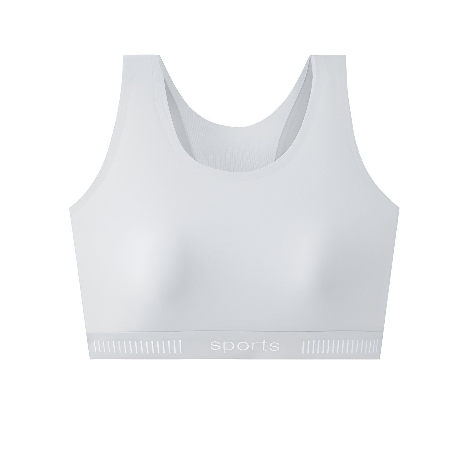 Brelira-JP-通気性のある美しいバックのウサギの耳の軽い胸バインダーシームレススポーツブラ、大きな胸と小さなTシャツの女性の超フラット学生胸バインダー