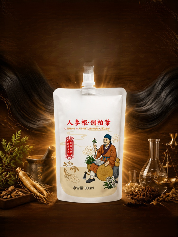 【白轉黑】純草本洗髮精