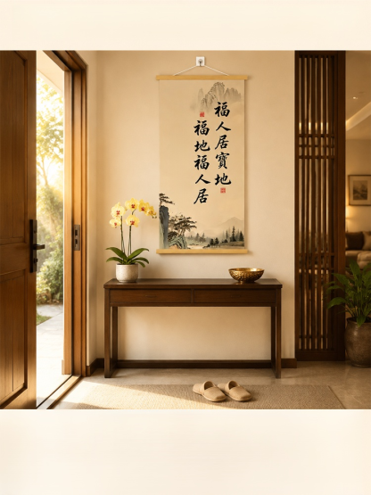 福地福人居掛畫