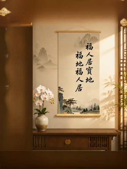福地福人居掛畫