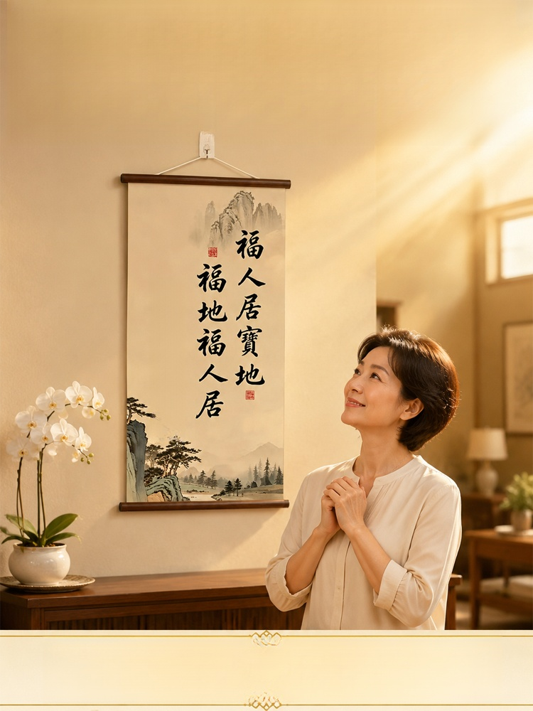 福地福人居掛畫