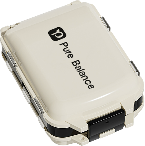 2PCS Travel Pill Organizer Box