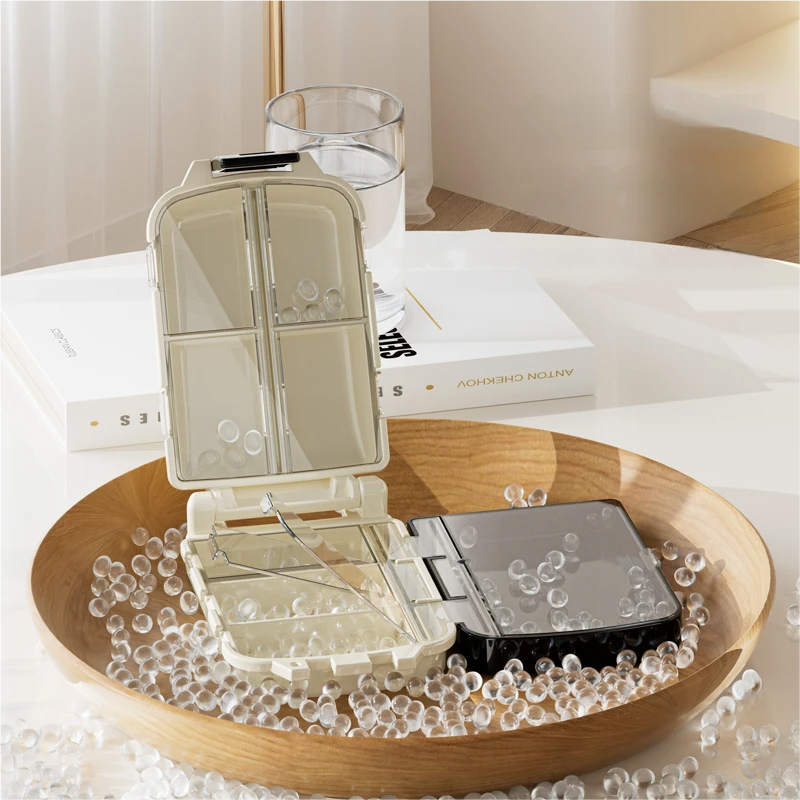 2PCS Travel Pill Organizer Box