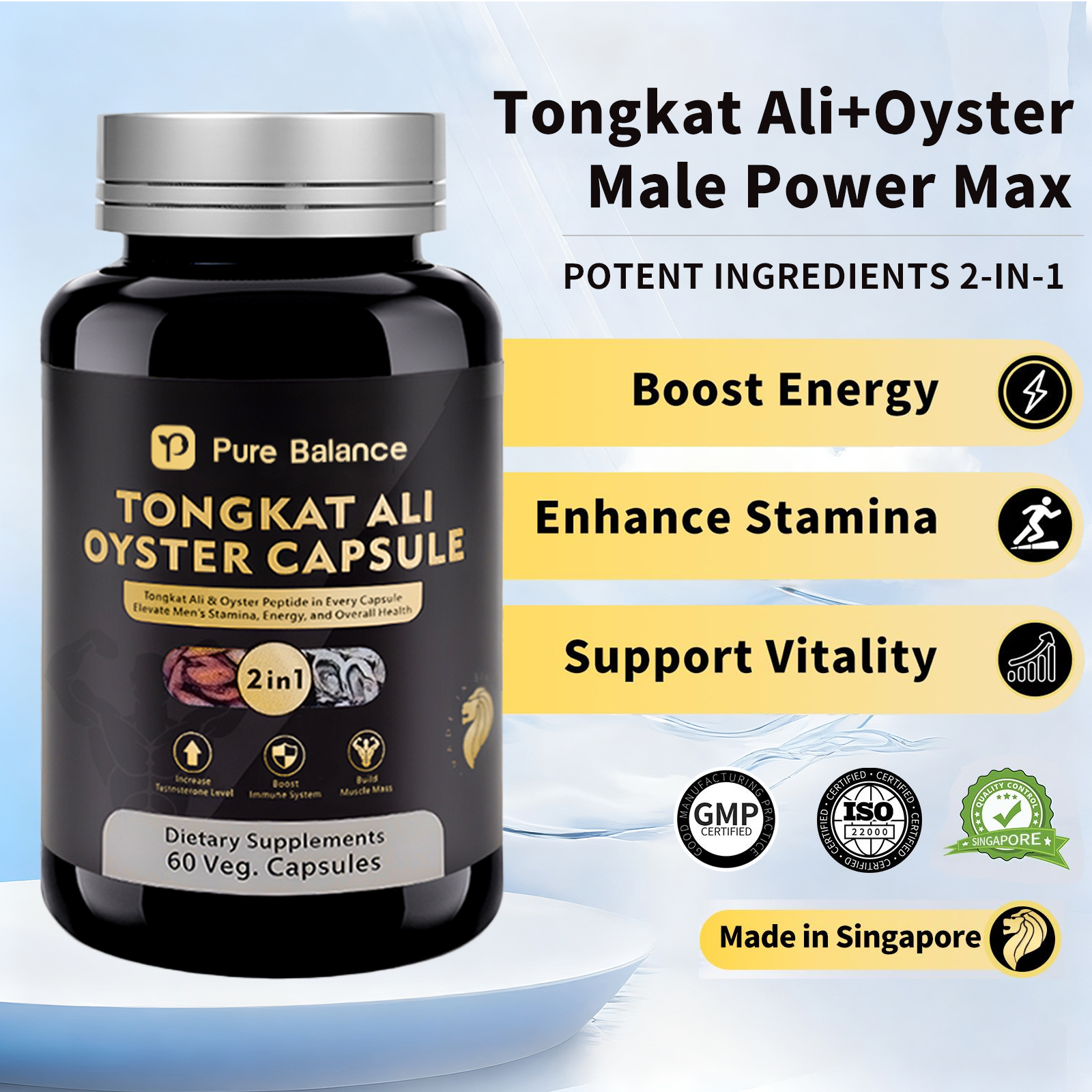 Tongkat Ali Oyster Capsules 