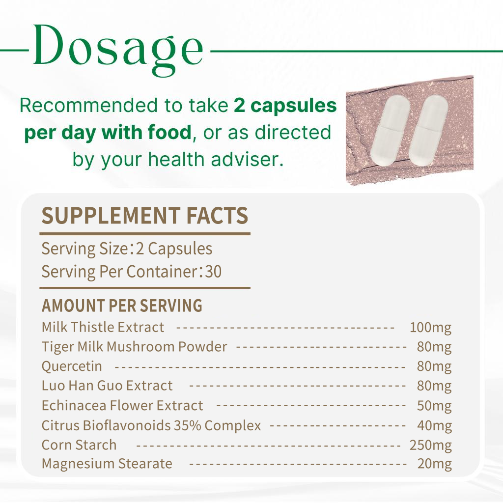 Tiger Milk Lung Detox Capsules