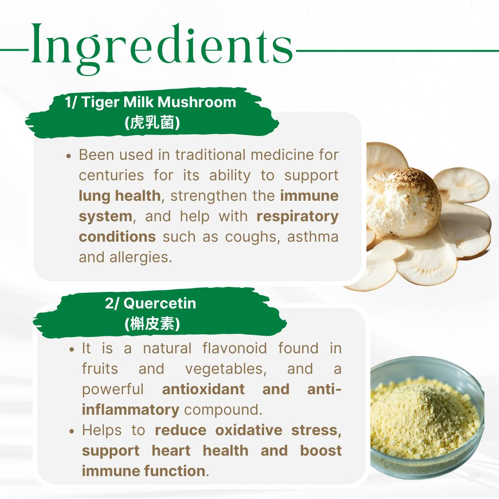 Tiger Milk Lung Detox Capsules