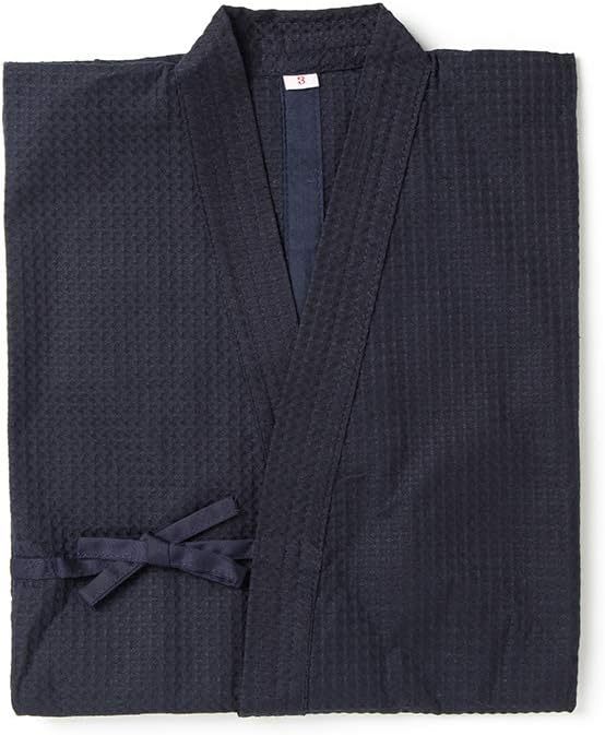 剣道着 蜂巣織 ワッフル道着 剣道 道着 紺 白 綿製