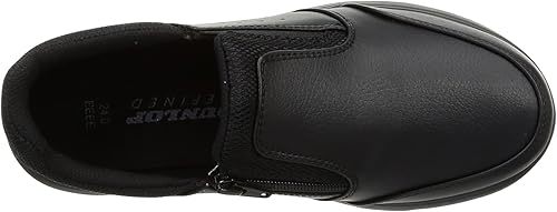 クッション性 衝撃吸収 幅広 4E スリッポンファスナー付 メンズ 紳士靴 カジュアル 通勤 スニーカー ウォーキングシューズ