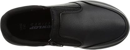 クッション性 衝撃吸収 幅広 4E スリッポンファスナー付 メンズ 紳士靴 カジュアル 通勤 スニーカー ウォーキングシューズ