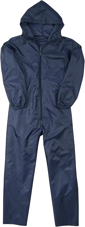 ツナギ 防風 撥水 軽作業 汚れよけ ポリエステルツナギ 