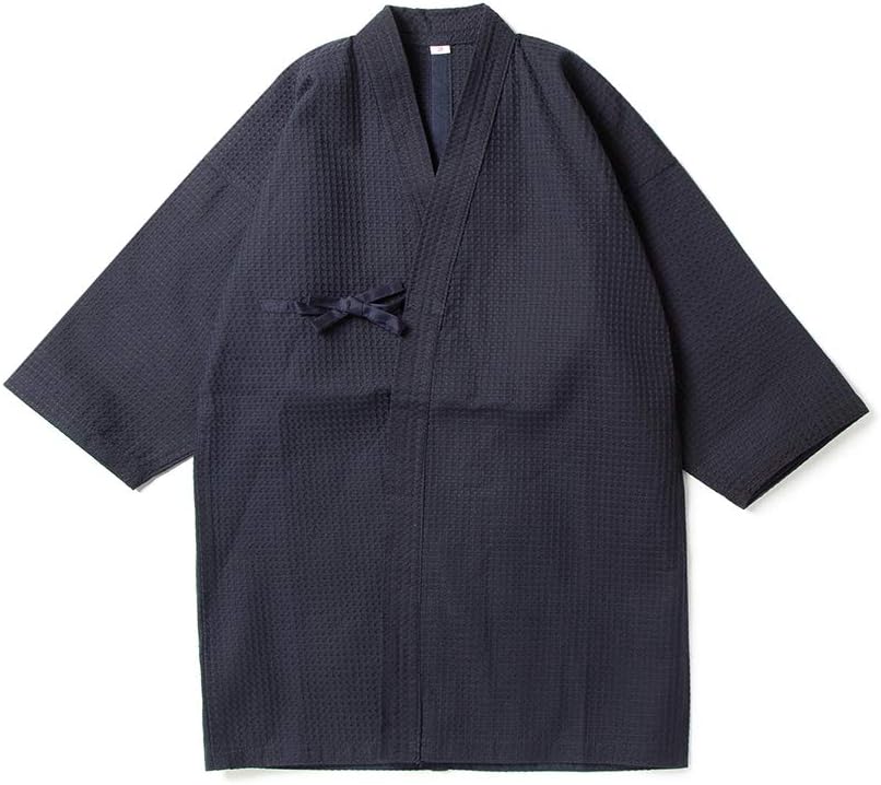 剣道着 蜂巣織 ワッフル道着 剣道 道着 紺 白 綿製