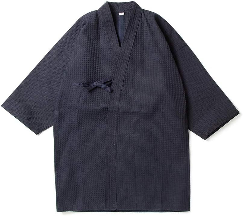 剣道着 蜂巣織 ワッフル道着 剣道 道着 紺 白 綿製