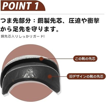 安全靴 ハイカット ブーツ 撥水 作業靴 鋼先芯 防滑 メンズ レディース つま先保護 セーフティーブーツ あんぜん靴 ワークブーツ 耐滑 通気 滑り止