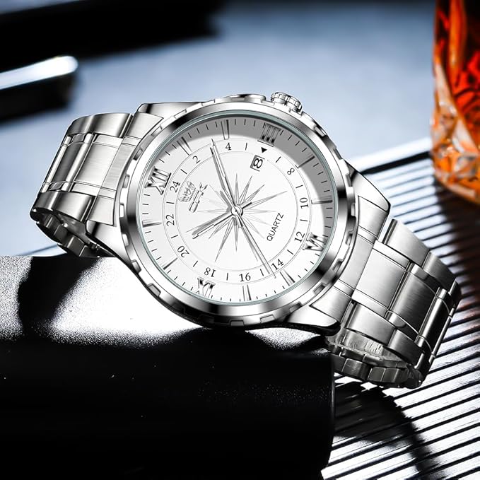腕時計 メンズ クオーツシンプル おしゃれ腕時計 クラシック 時計メンズ ステンレス 日付 防水 夜光