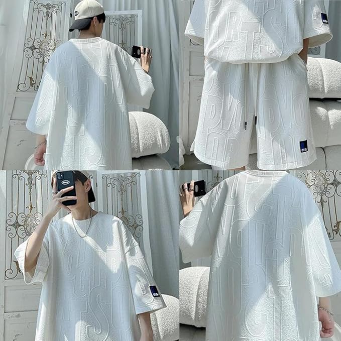 ジャージ メンズ 上下セット 半袖 tシャツ セットアップ メンズ おおきいサイズ tシャツ ハーフパンツ カジュアル スポーツウェア ルームウェア おしゃれ 春 夏 秋 部屋着