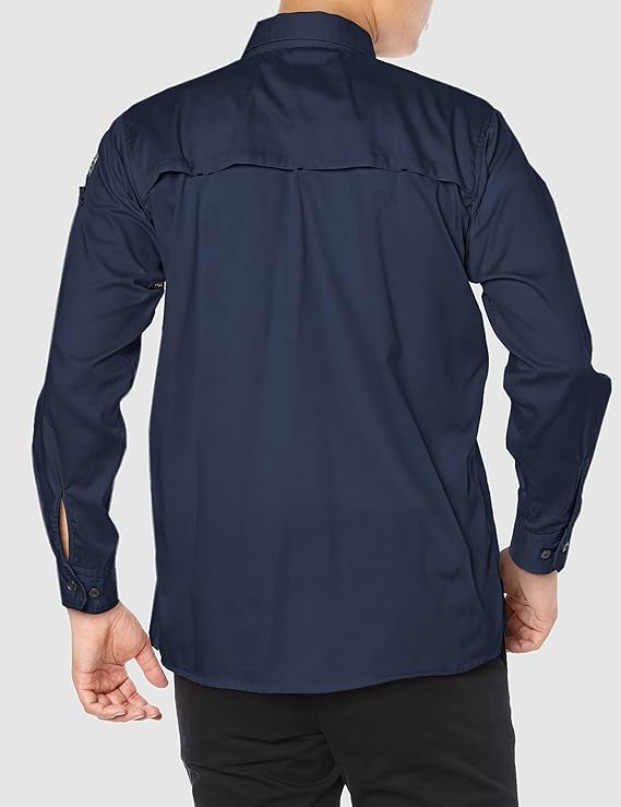 夏用 作業服 長袖シャツ サマーソルジャー長袖シャツ 吸水速乾 消臭機能